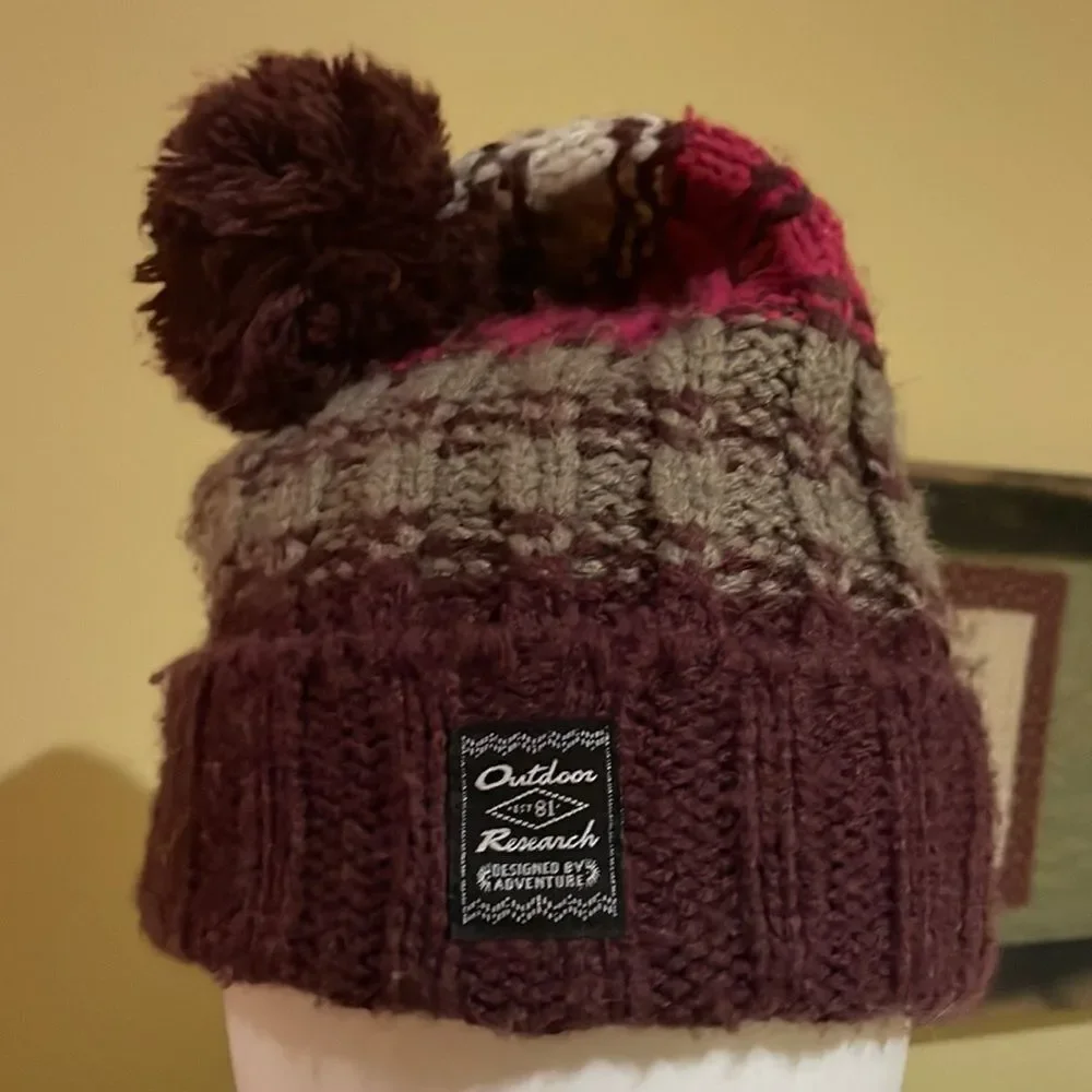 Outdoor Research Multicolor Woman’s Hat with Pom Pom